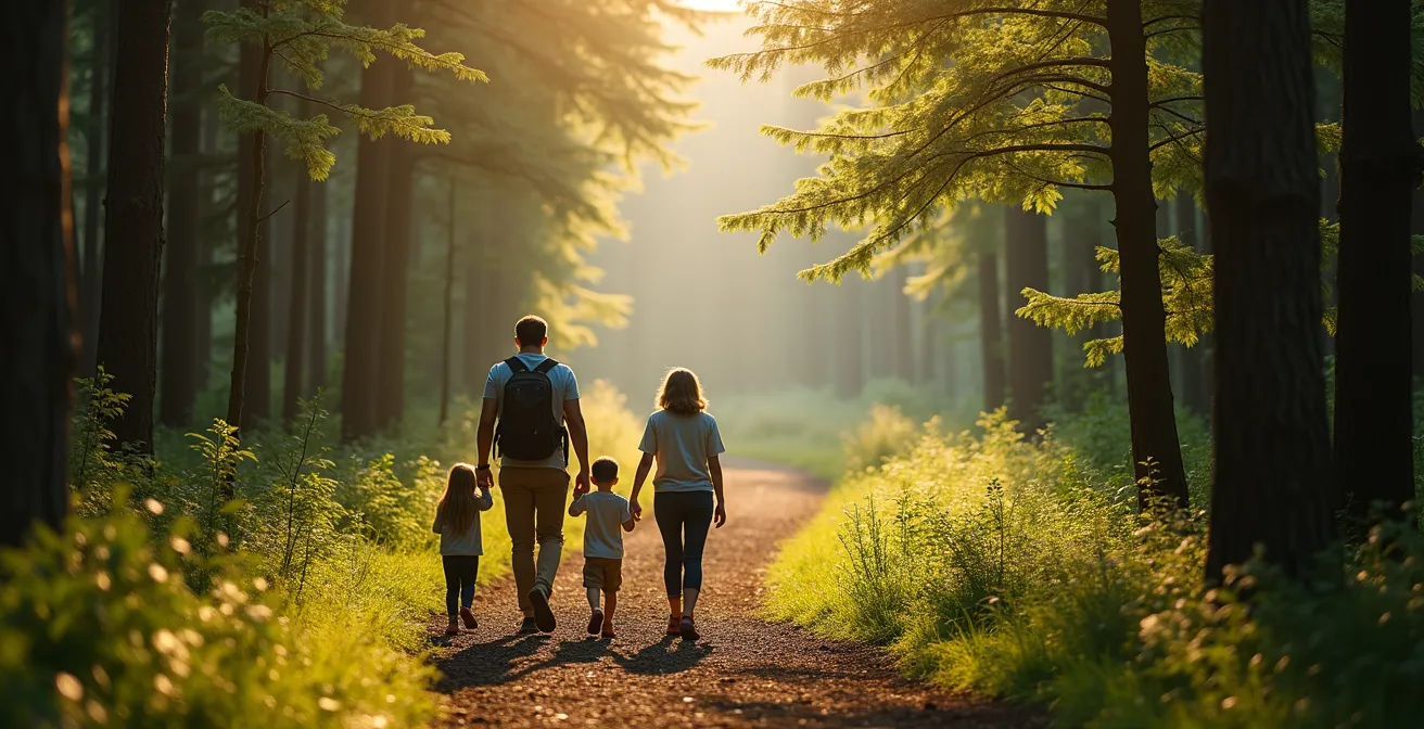 Rustige wandelpaden door Parc Naturel Viroin-Hermeton zonder drukte